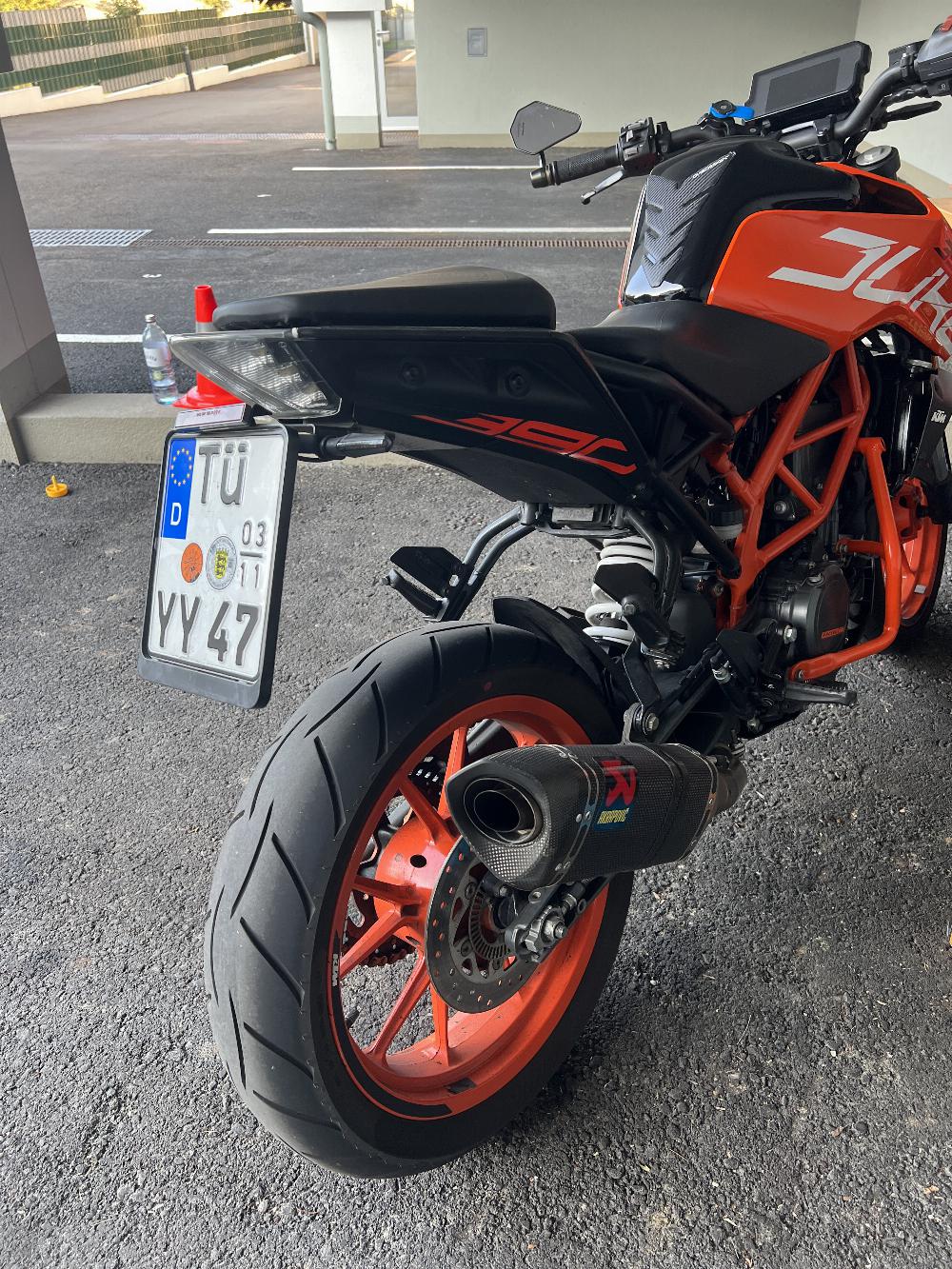 Motorrad verkaufen KTM Duke 390 Ankauf